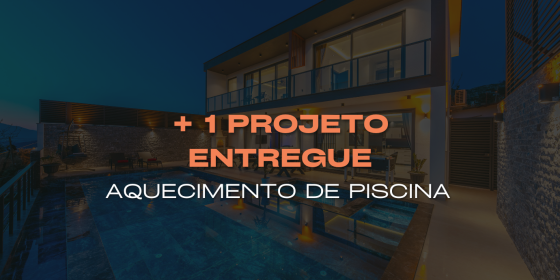 Mais um projeto concluído no aquecimento de piscinas