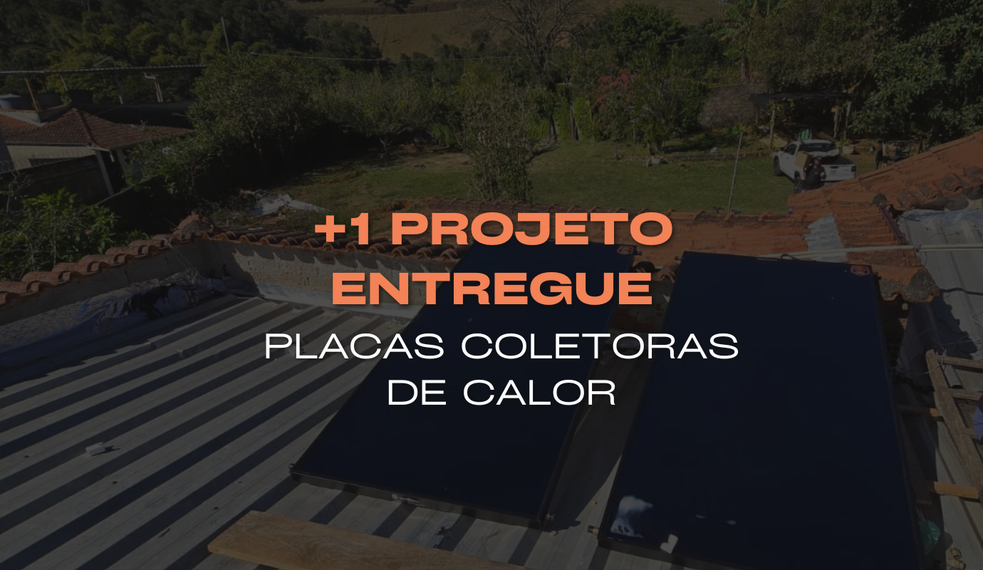 Antes x Depois – Coletores de Calor